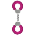 Algemas Com Peluche Pleasure Furry Handcuffs Rosa