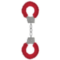 Algemas Com Peluche Beginner'S Furry Handcuffs Vermelhas