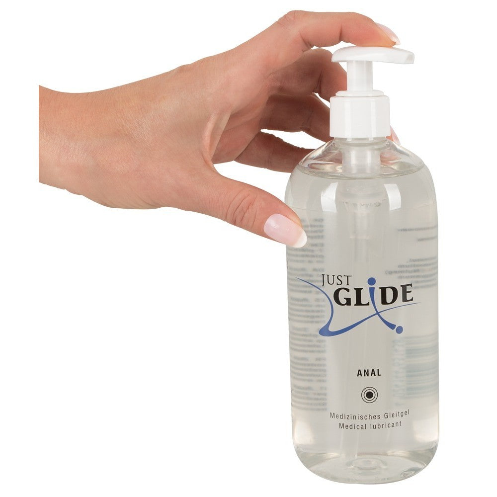 Lubrificante À Base De Água Anal 500Ml Just Glide