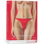 Tanga Com Bala Vibratória Ouch! Vermelha