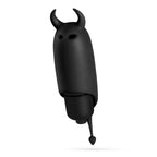 O-Pet Diabo Com Bala De 10 Vibrações Preto Crushious