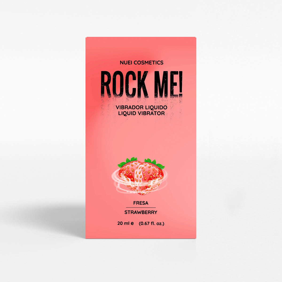 Rock Me! Vibrador Líquido Morango 20 Ml Nuei