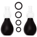 Kit Sugador De Mamilos Ouch! Nipple Erector Set Preto