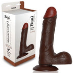 Dildo Realístico Real Rapture Fire Passion 8'' Negro