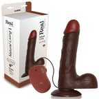 Vibrador Realístico Real Rapture Fire Passion 8'' Negro