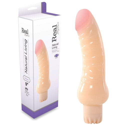 Vibrador Jelly Real Rapture Volcano 9''