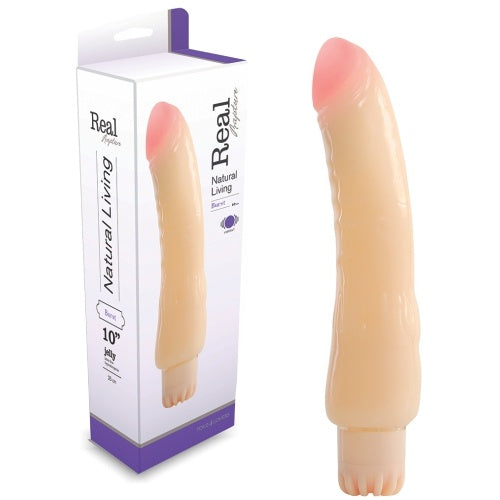 Vibrador Jelly Real Rapture Burst 10''