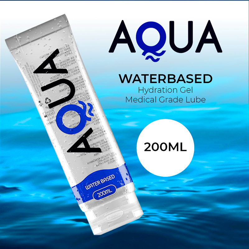 Lubificante A Base Agua Aqua 200Ml
