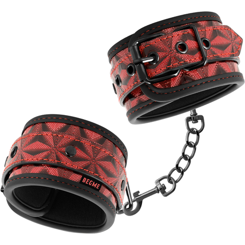 Algemas Em Punho Begme Red Edition Hand Cuffs