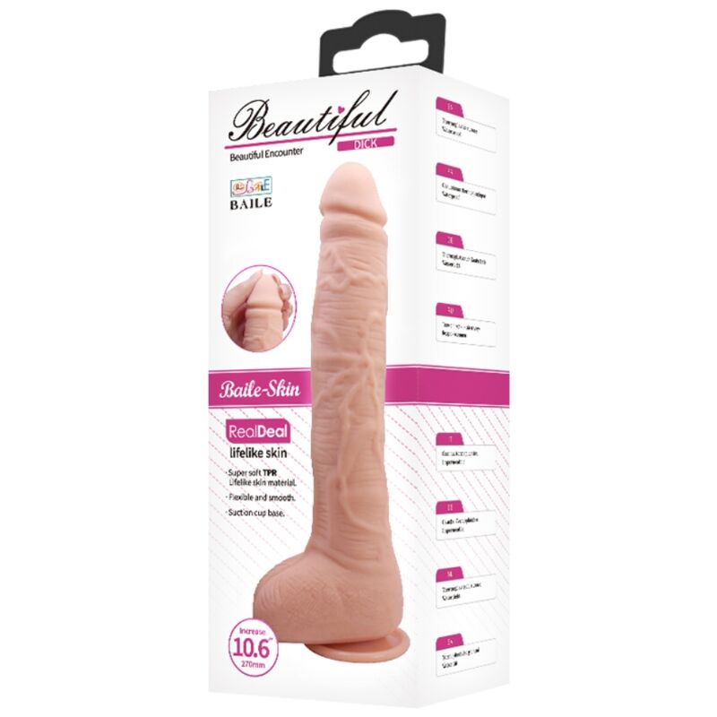 Dildo Beautiful Encounter Dick Realistico E Flexivel