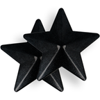 Tapa Mamilos Coquette Chic Desire - Estrelas Pretas