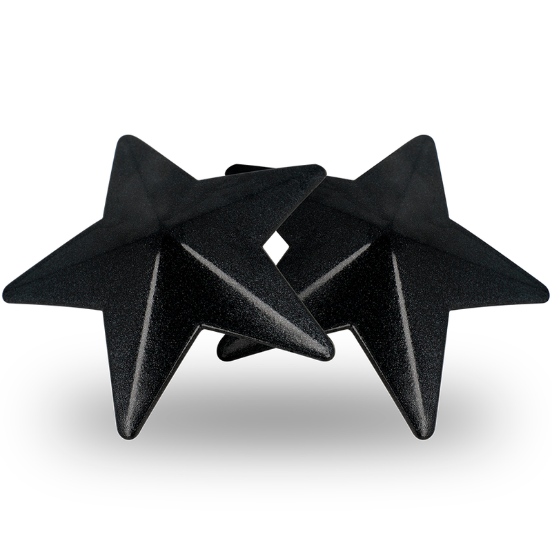 Tapa Mamilos Coquette Chic Desire - Estrelas Pretas