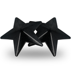 Tapa Mamilos Coquette Chic Desire - Estrelas Pretas