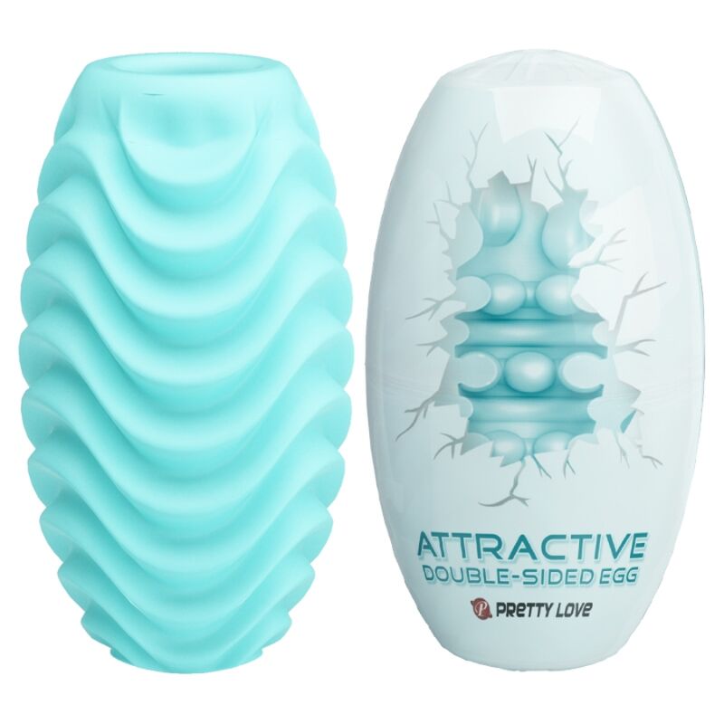 Ovo Masturbador Pretty Love Attractive Double-Sided Egg