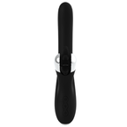 Vibrador Com Rotação Black&Silver Bunny Storm