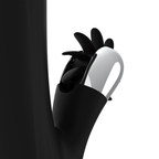 Vibrador Com Rotação Black&Silver Bunny Storm