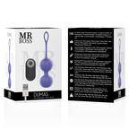 Bolas Kegel Com Vibração E Controle Remoto Mr Boss Dumas