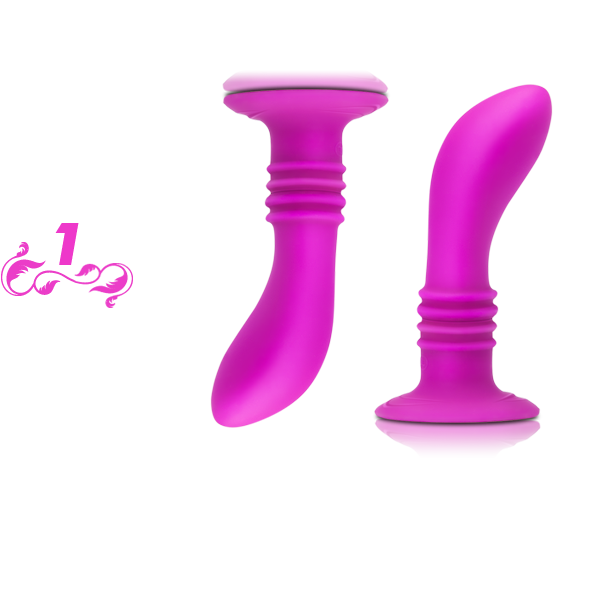 Plug Anal Com Vibração Silicone Pretty Love 10V