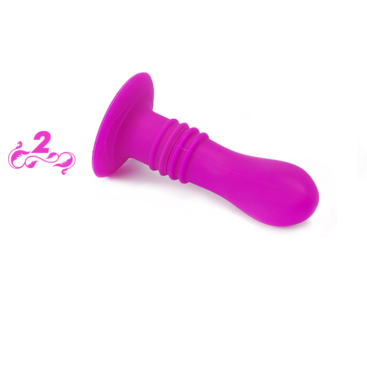 Plug Anal Com Vibração Silicone Pretty Love 10V