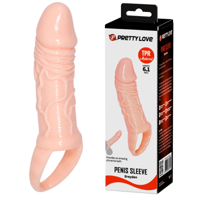 Manga Peniana Pretty Love - Breyden Natural Penis Sheath