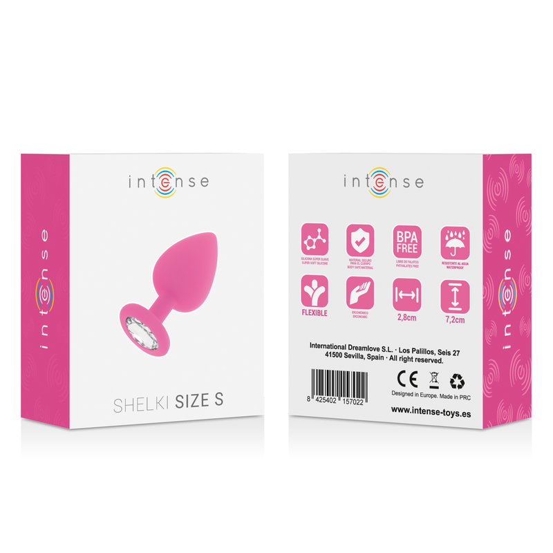 Plug Anal Intense Shelki S Rosa