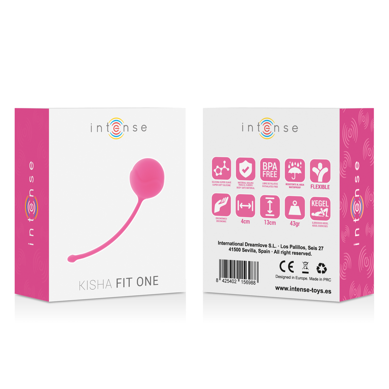 Bola Kegel Kisha Fit One Silicone Rosa