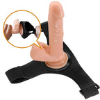 Strap On Pretty Love - Harness Universal Com Dildo Tom 20 Cm Natural