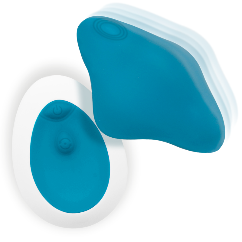 Calcinha Samantha Com Controle Remoto Azul Intense