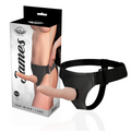 Strap On Harness Attraction James Flesh 16 X 3.3Cm