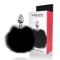 Plug Anal Cauda De Coelho Darkness Extra Feel 7Cm