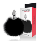 Plug Anal Cauda De Coelho Darkness Extra Feel 7Cm