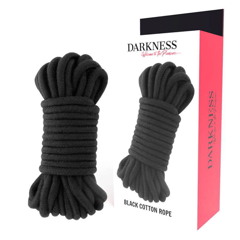 Corda Darkness Kinbaku Rope 10 M - Preta