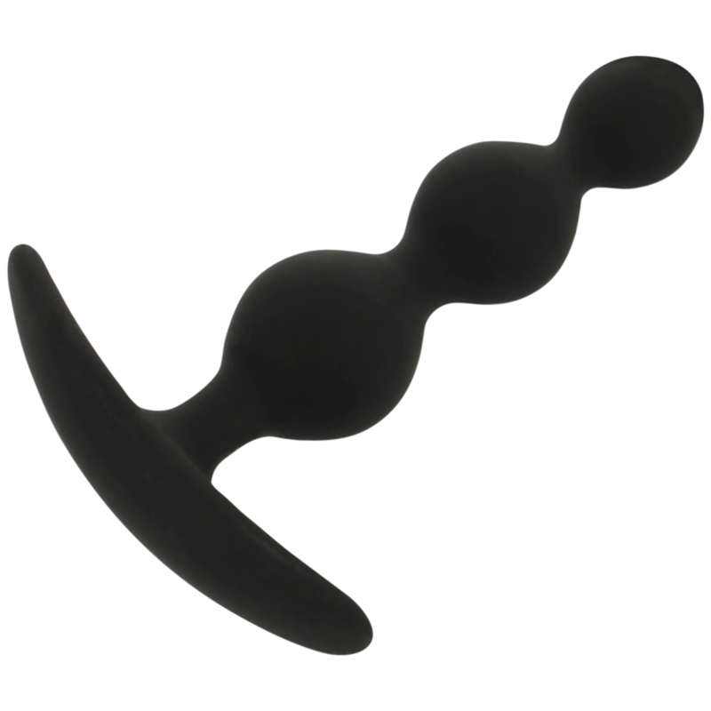 Plug Anal Black&Silver - Rupert Anal Ball Chain 10 Cm