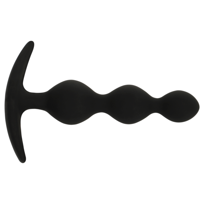 Plug Anal Black&Silver - Rupert Anal Ball Chain 10 Cm