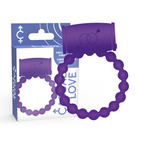 Anel Peniano Vibratório Casual Love Ring 25 Roxo