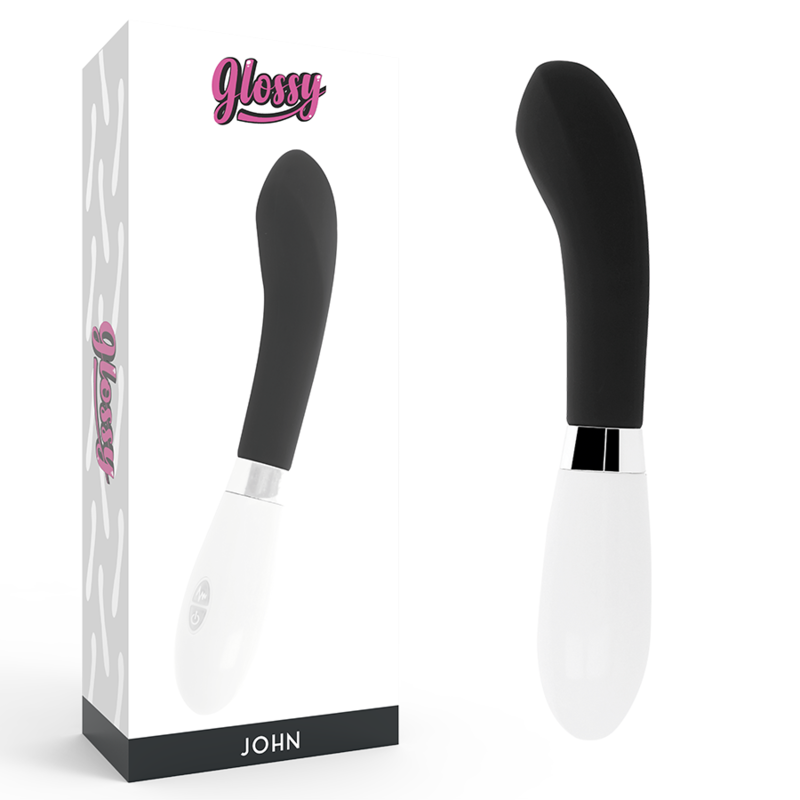Vibrador Glossy John Preto