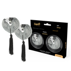 Tapa Mamilos Coquette Chic Desire Prateado