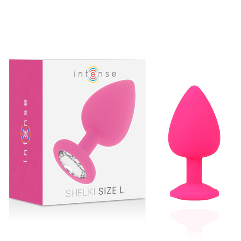 Plug Shelki L Intenso Anal Rosa Quente