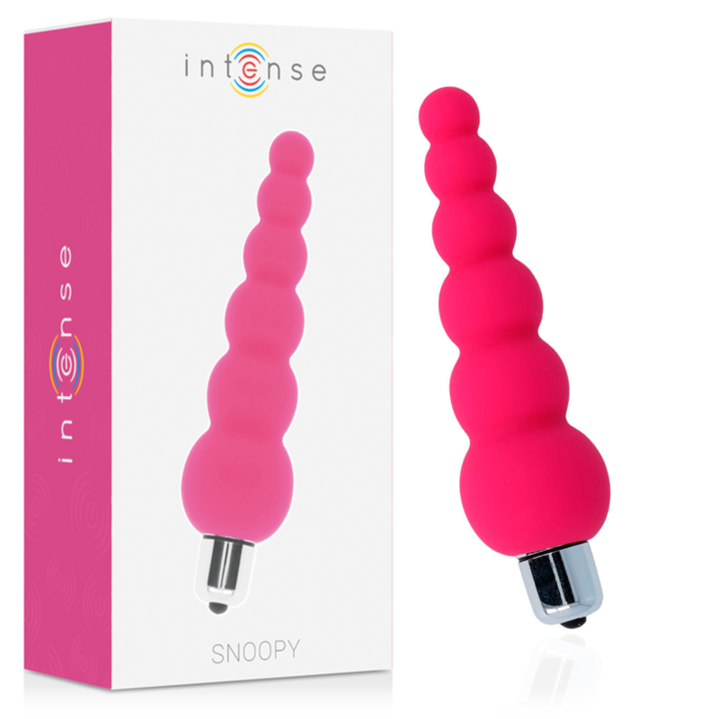 Snoopy Intenso 7 Velocidades Silicone Rosa Quente