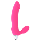 Mini Vibrador Intense Sugar 7 Velocidades Silicone Hot Rosa