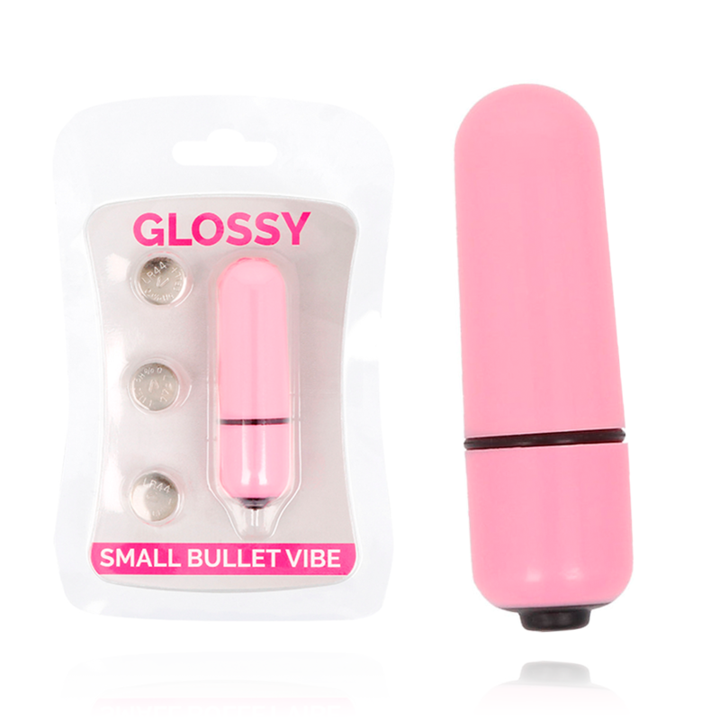 Bala Vibratória Glossy Small Bullet Vibe Pink