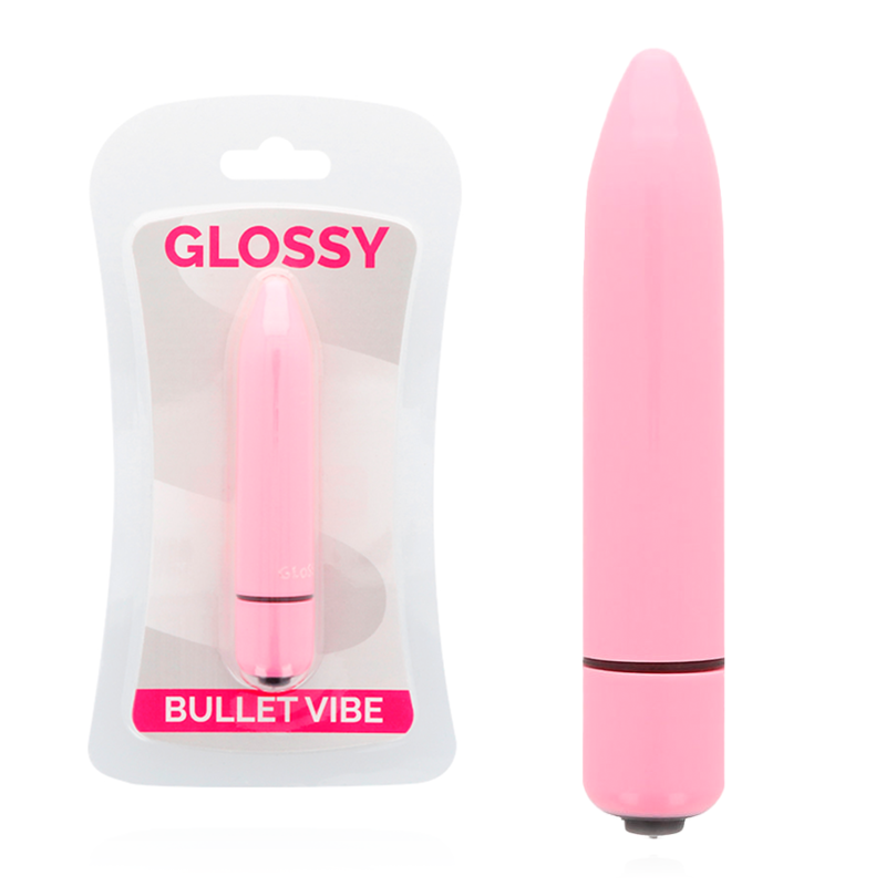 Bala Vibratória Glossy - Thin Vibe Deep Rosa