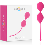Bolas Kegel Intense Kisha Fit Silicone Kegel Hot Rosa