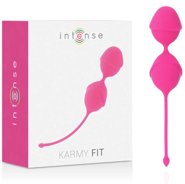 Bolas Karmy Fit Kegel Silicone Rosa Intense