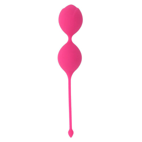 Bolas Kegel Intense Kisha Fit Silicone Kegel Hot Rosa