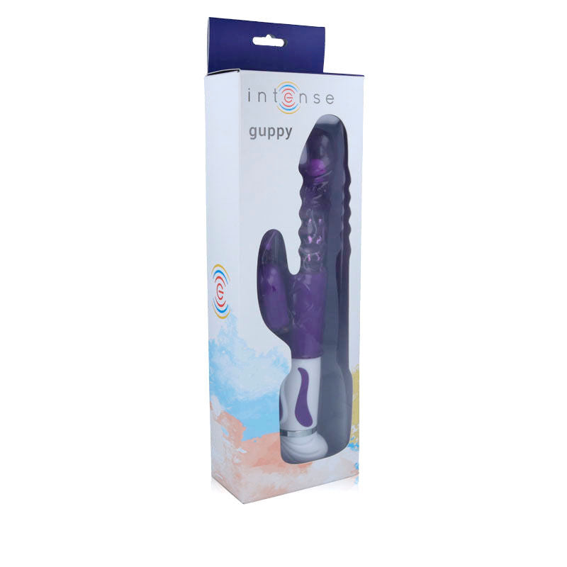 Vibrador Intense Guppy Rabbit Roxo
