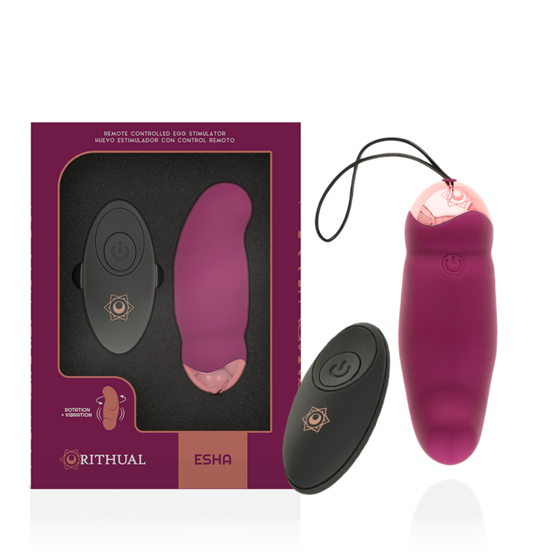 Ovo Vibratorio E Com Rotações Rithual Esha