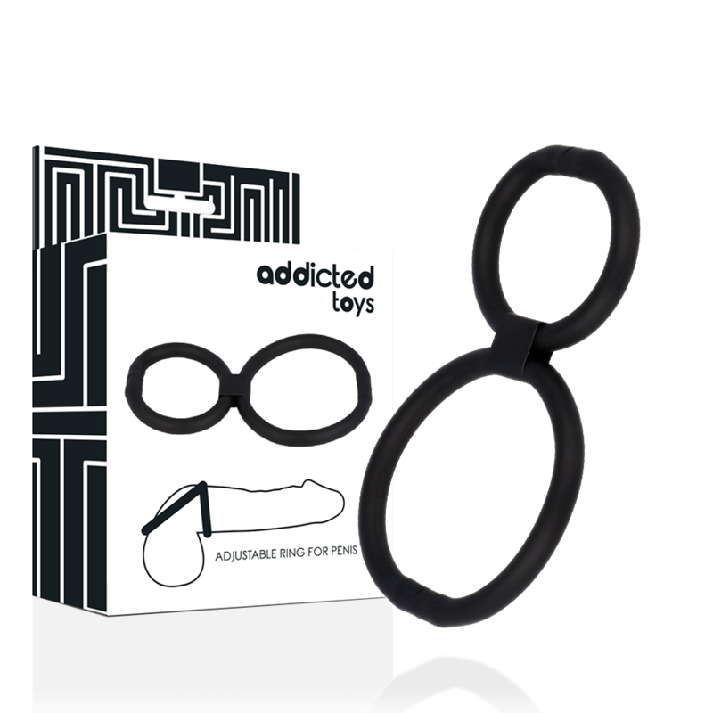 Anel Peniano Duplo Ajustavel Addicted Toys