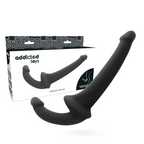 Strap On Addicted Toys Strapless Flesh Preto