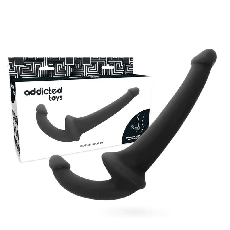 Strap On Addicted Toys Strapless Flesh Preto